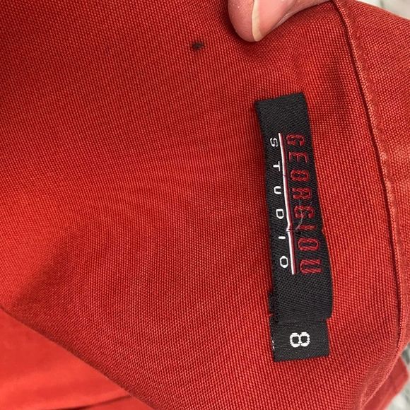 Georgiou Studio, Rust colored short jacket - Picture 5 of 5